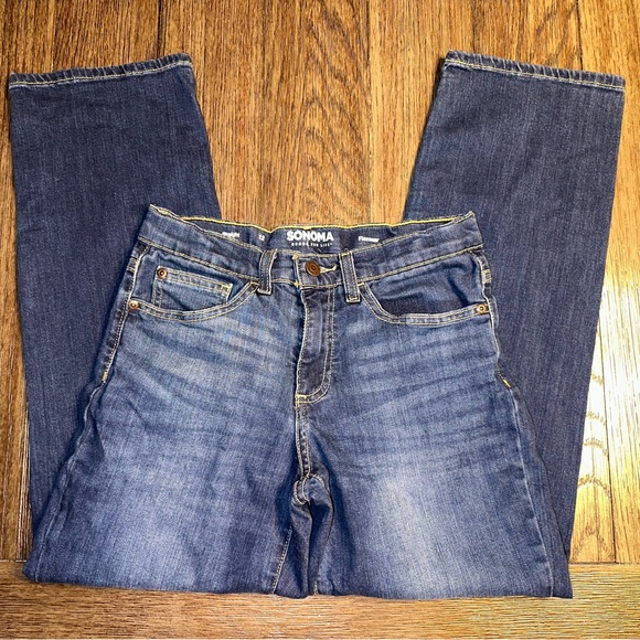 EUC Sonoma Girls Size 12 Straight Jeans - Picture 3 of 15